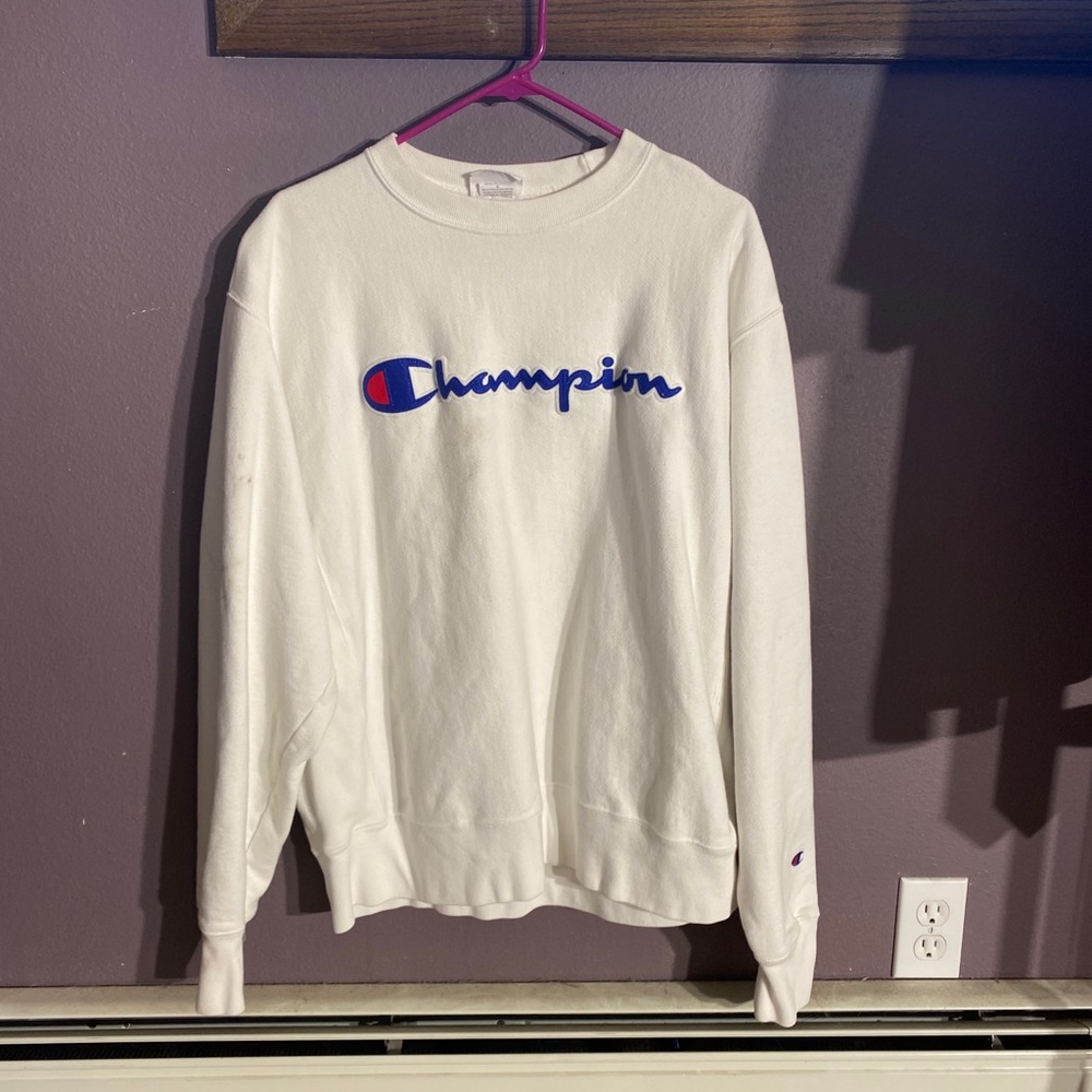 Original Embroidered Champion Crewneck